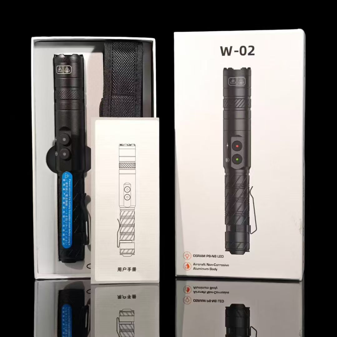 W02多功能强光手电